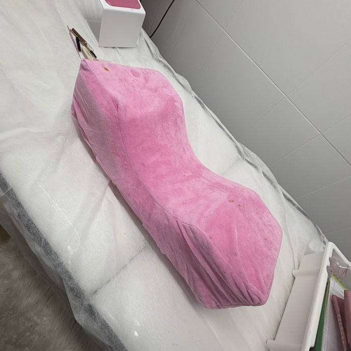 Almofada rosa para Extensão de Pestanas