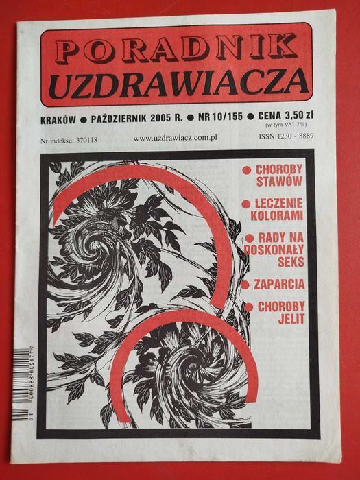 Poradnik uzdrawiacza, październik 2005, nr 10/155