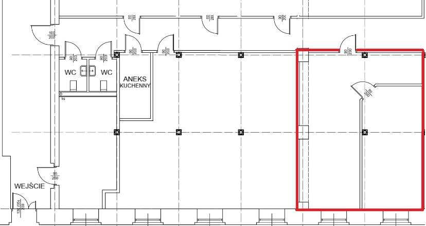 54 m2, fabryka Kohna - praktyczny lokal na parterze - bezpośrednio