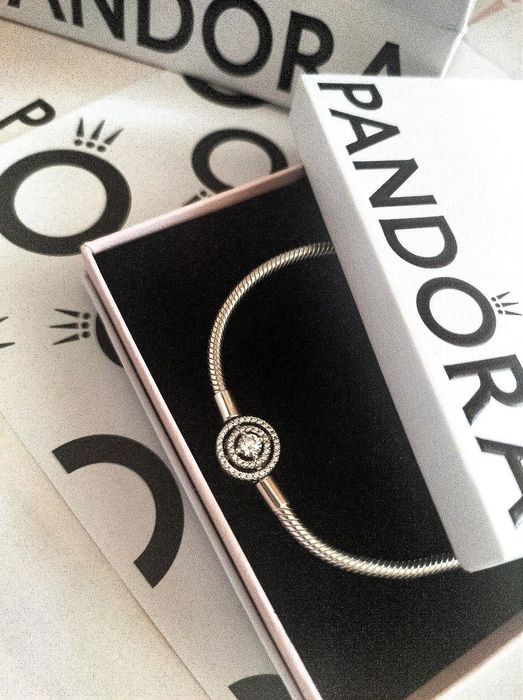 Srebrna bransoletka Pandora