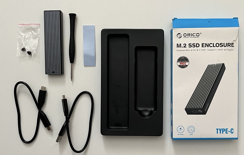 ORICO M.2 NVMe SSD Obudowa USB-C 10Gbps Aluminiowa