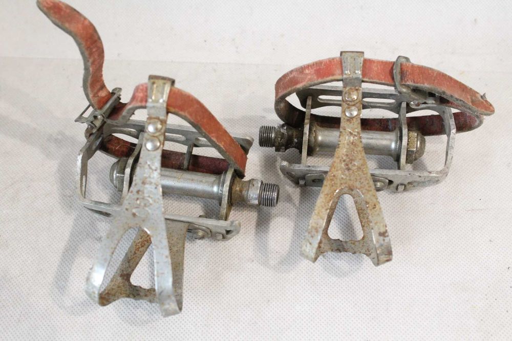 pedały rowerowe szosowe SHEFFIELD noski paski kolarzówka BJ8