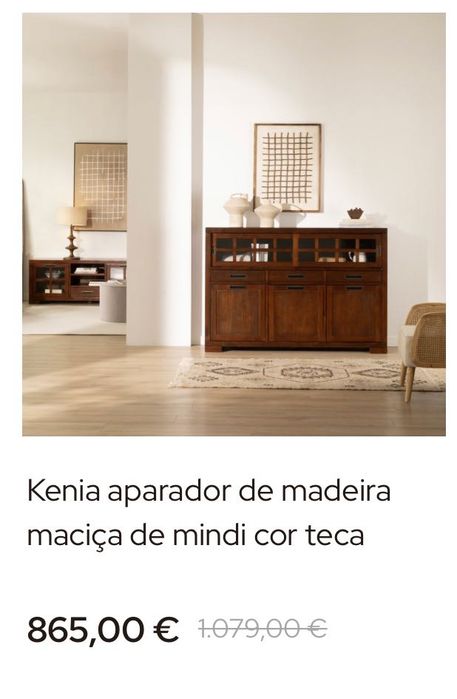 Aparador Banak cor Teka