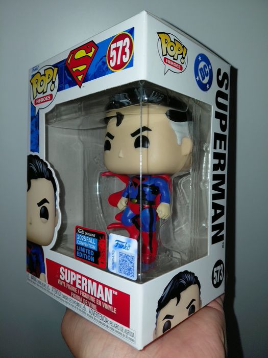 Funko Pop Heroes Superman (Angry) 2025 Fall Convention Limited Edition 573