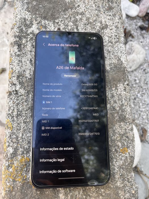 Smartphone Galaxy A26  6 GB - 128 GB 5g