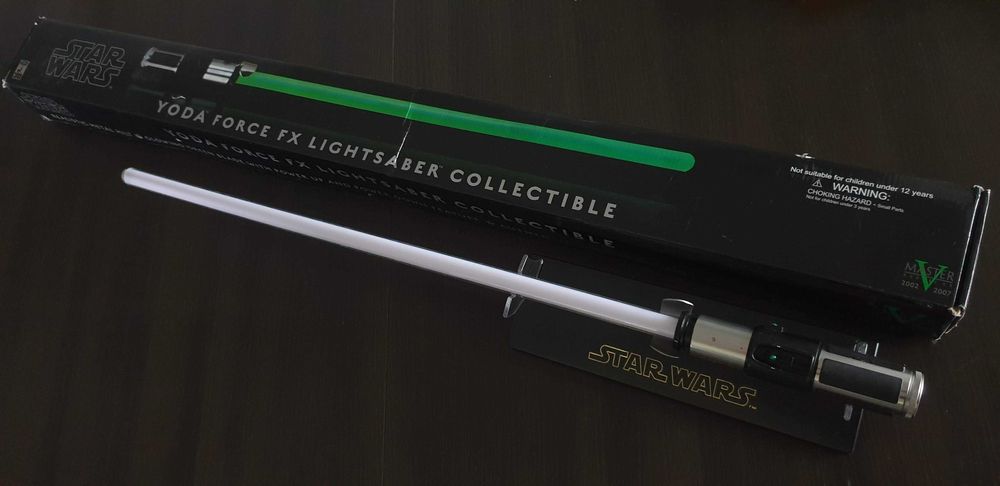Miecz Świetlny Star Wars Mistrz Yoda Lightsaber Gwiezdne Wojny