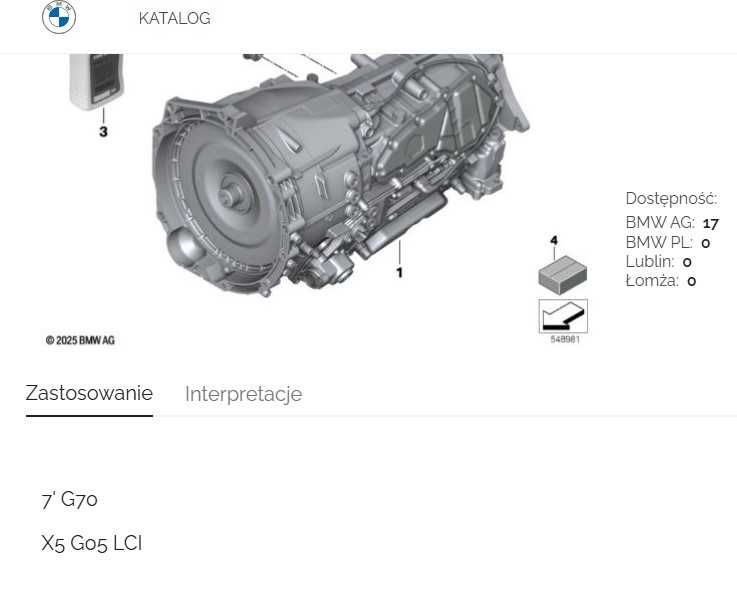 Коробка автомат гібрид акпп BMW X5 g05 50e b58x рестайл