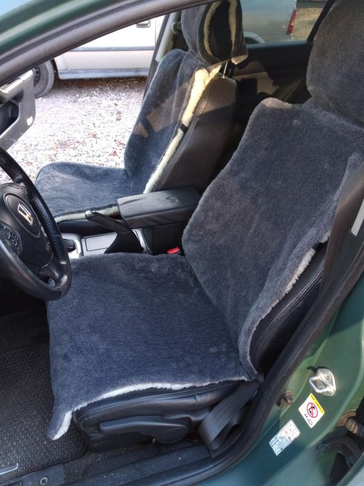 Меховые накидки на сиденья АВТО, +Подарок. универсальные из овечьей ше