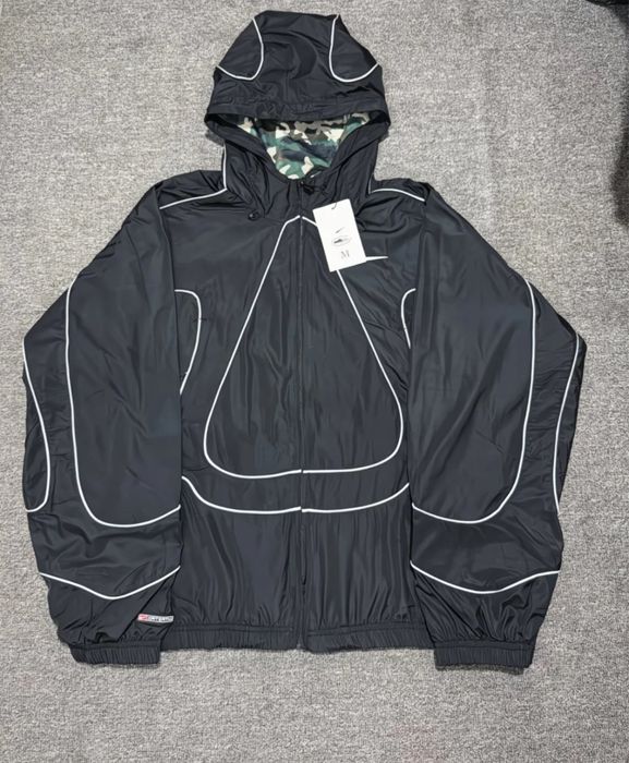 Вітровка Nike Corteiz рефлективна найк кортез