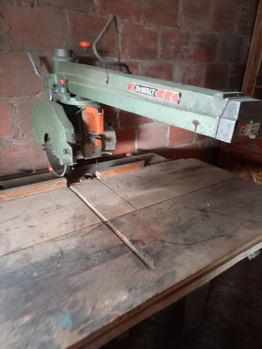 Serra de Braço Radial Vintage DeWalt / Black & Decker - Trifásica