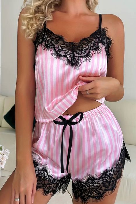 luxusowa piżamka  na wzór Victoria Secret roz. L / M