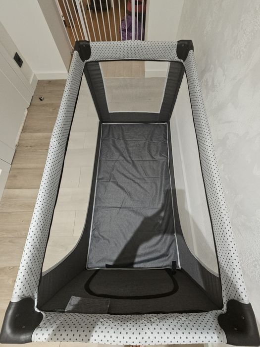 Łóżeczko Turystyczne KinderKraft + Materac