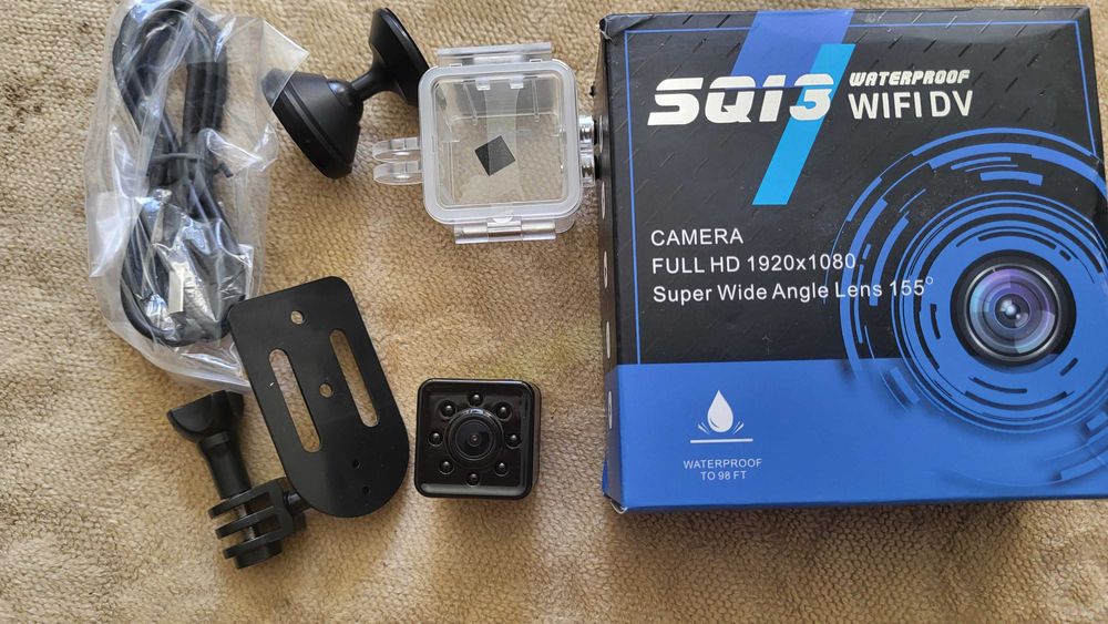 Продам мінікамеру SQ13 WiFi з водонепроникним боксом