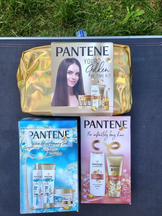 Trzy zestawy prezentowe Pantene do włosów