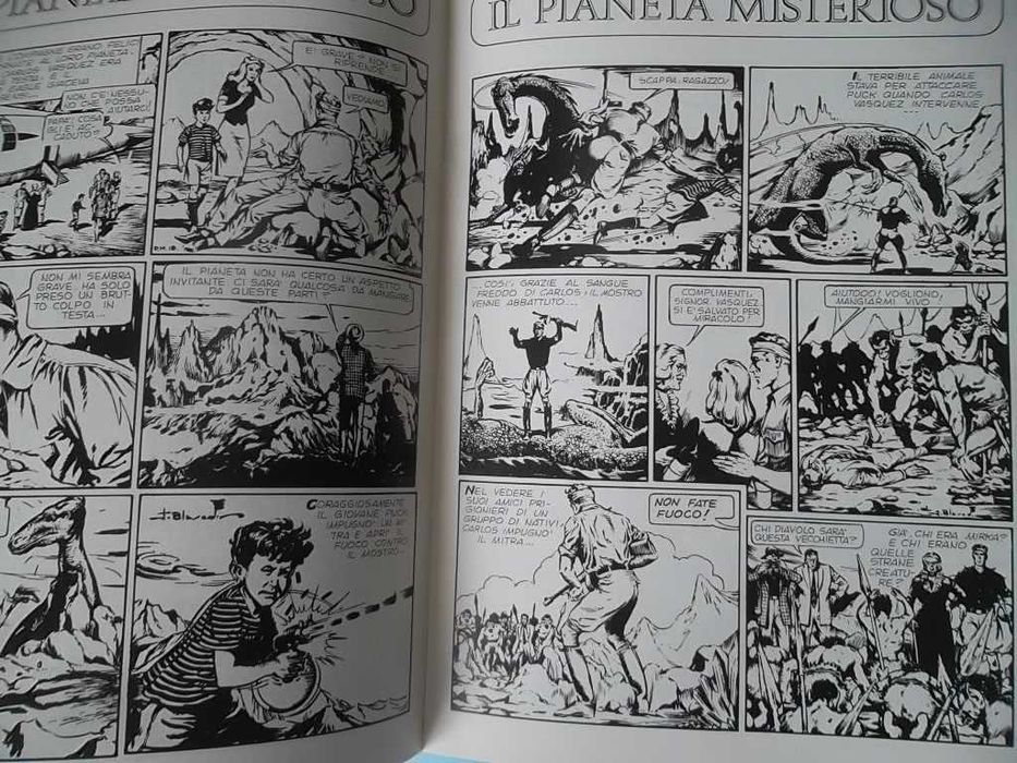 "Il Planeta Misterioso" - Álbum BD Clássica JESÚS BLASCO , julho 1973.