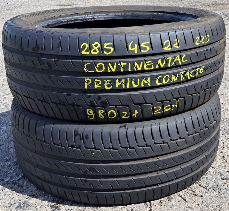 285/45/22 Continental 2szt lato