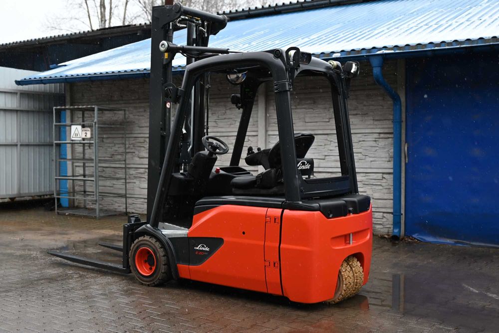 Wózek widłowy Linde E20 L Triplex 547 cm 2018 rok 4333mth FHP 449
