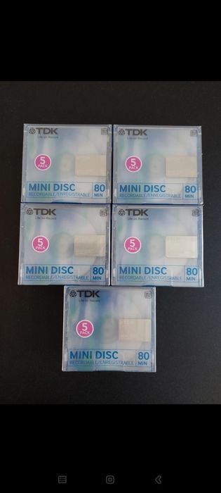 Sealed TDK MiniDiscs
