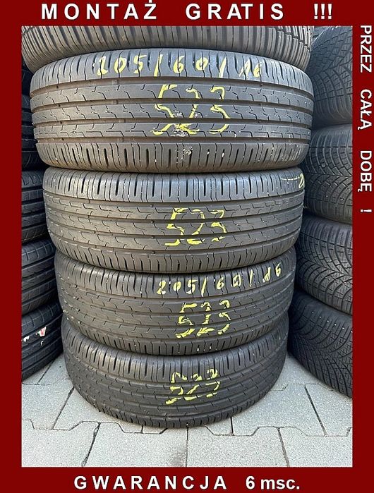 205/60/16 Continental EcoContact 6_6mm_4szt_(523)