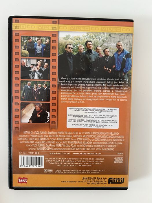 Płyta DVD z filmem Poranek Kojota