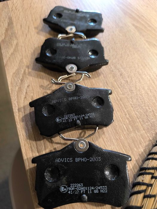 Calços travão traseiros AISIN para Honda Accord VI e VII