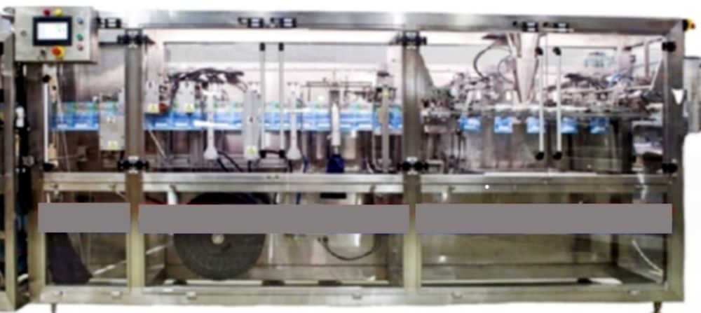 Автоматическая линия для фасовки в пакеты дой пак.Фасовка дой пак.