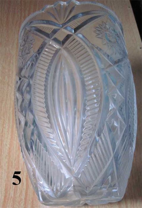 Вазы хрустальные