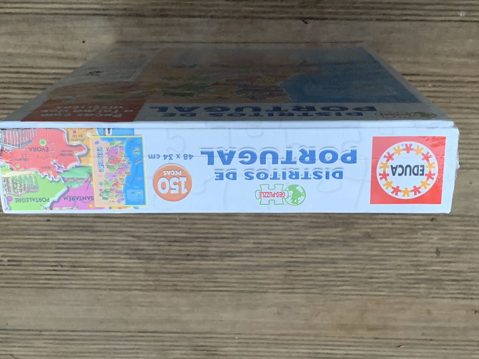 Educa Puzzle Mapa Distritos de Portugal NOVO