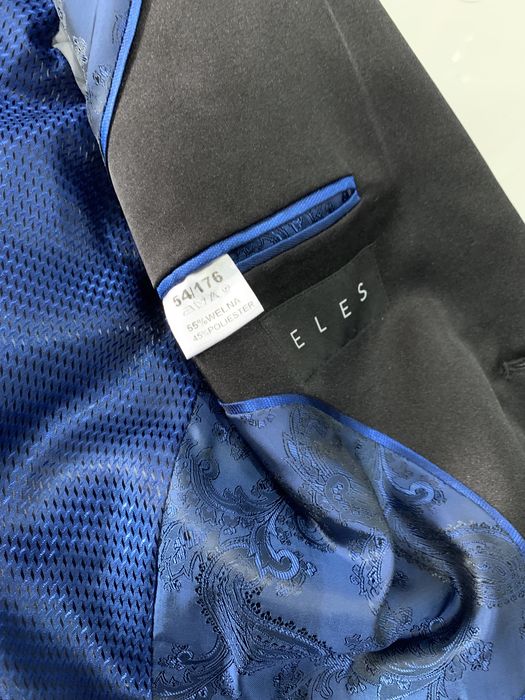 Garnitur meski granatowy eles