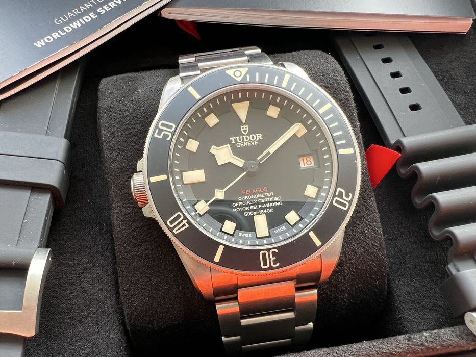 Relógio Tudor Pelagos LHD (Full set 2024)