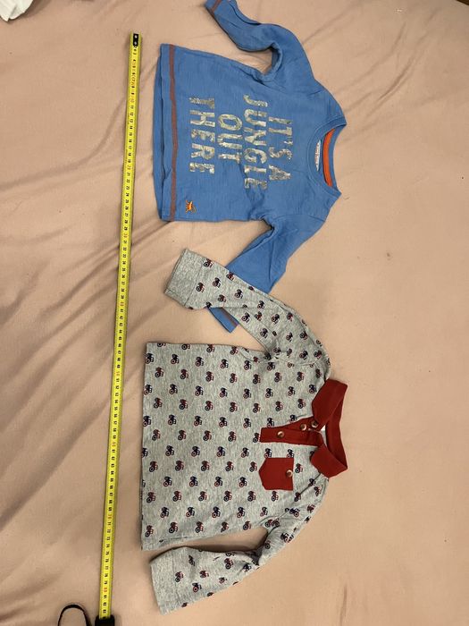 Bluzka chłopięca długi rękaw koszulki niemowlak