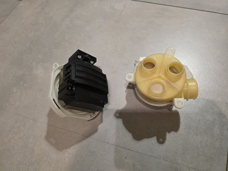 Pompa myjąca zmywarki Whirlpool plus zawór trójdzielny