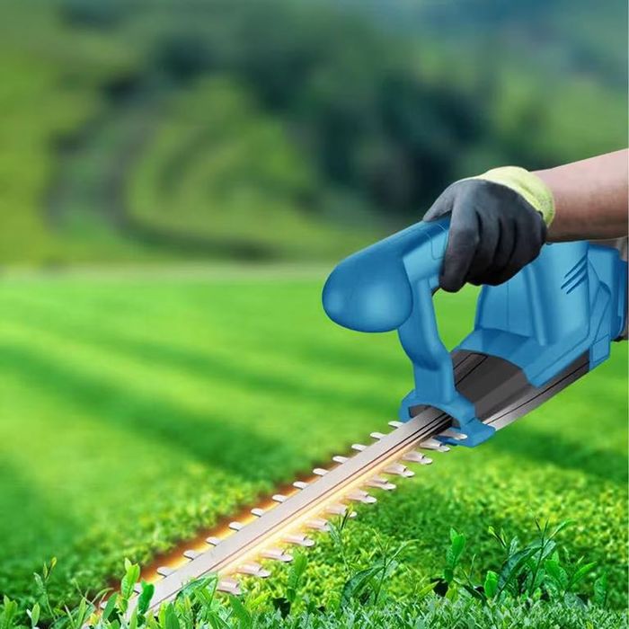 Nożyce Do Żywopłotu Akumulatorowe Do Krzewów 21V 2x Aku Mocne Ogrodowe