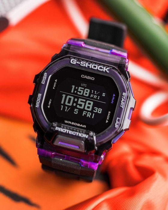 Мужские часы Casio GBD-200SM-1A6 ! Фирменная гарантия 2 года!