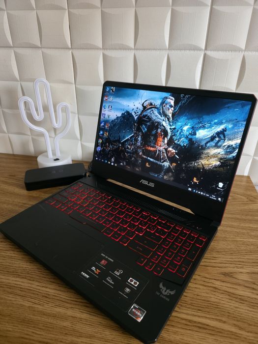 Игровой ноутбук ASUS TUF Gaming — Ryzen 5, 16GB, SSD, RX 4гб