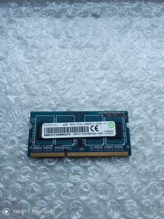Оперативна пам'ять Ramaxel 4GB DDR3L SO-DIMM