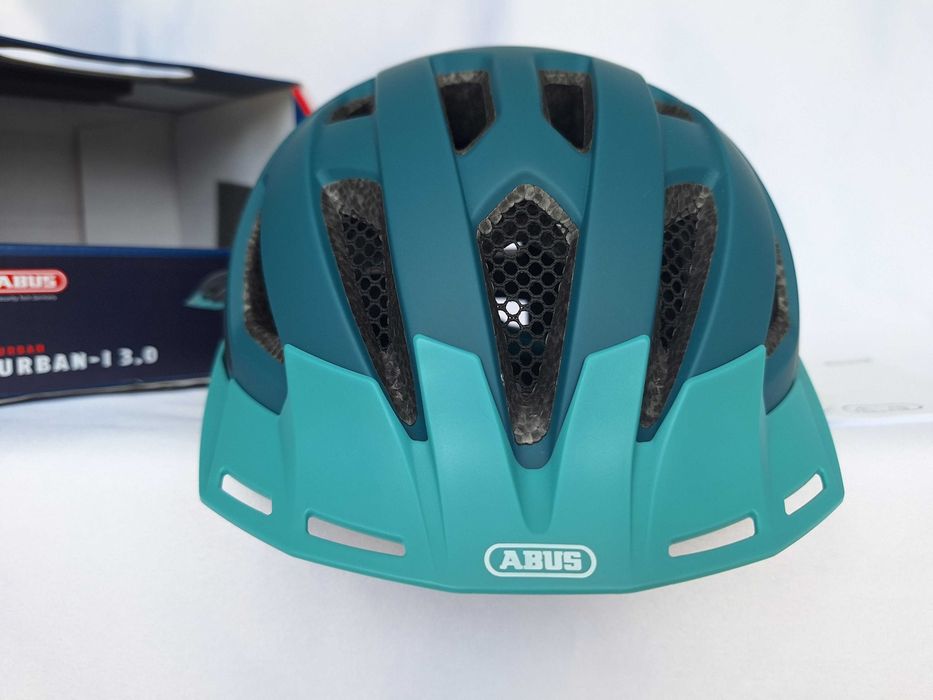 Kask rowerowy Abus Urban-I 3.0 Core Green S 51-55cm LED