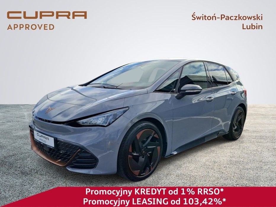 Cupra Born Salon PL, F VAT23, Kamea, LED, Navi, Sam parkuje, Pompa ciepła