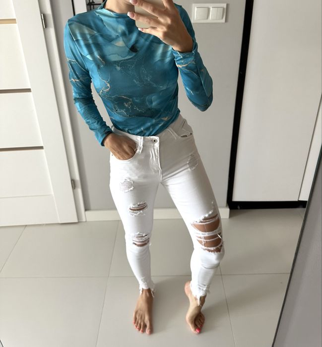 Niebieskie body nowe
