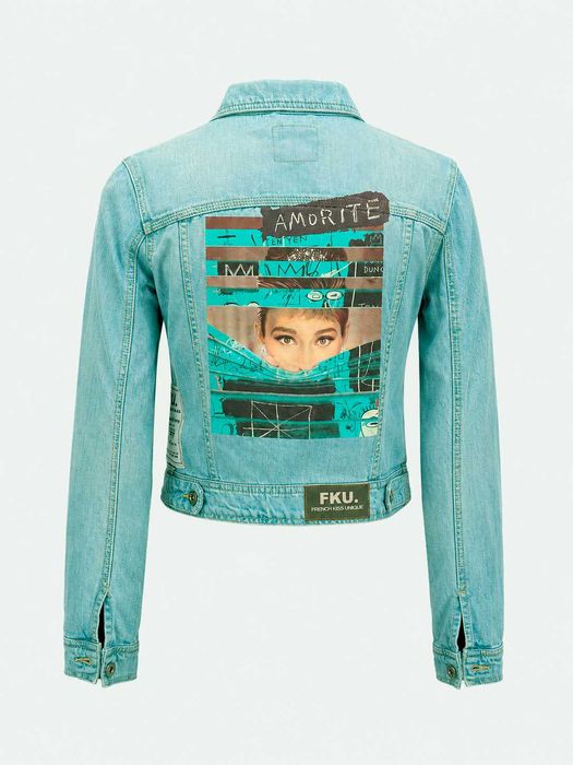 Casaco Exclusivo Upcycled – Peça Única (1 of 1) – Casaco Personalizado FKU “Amorite”
