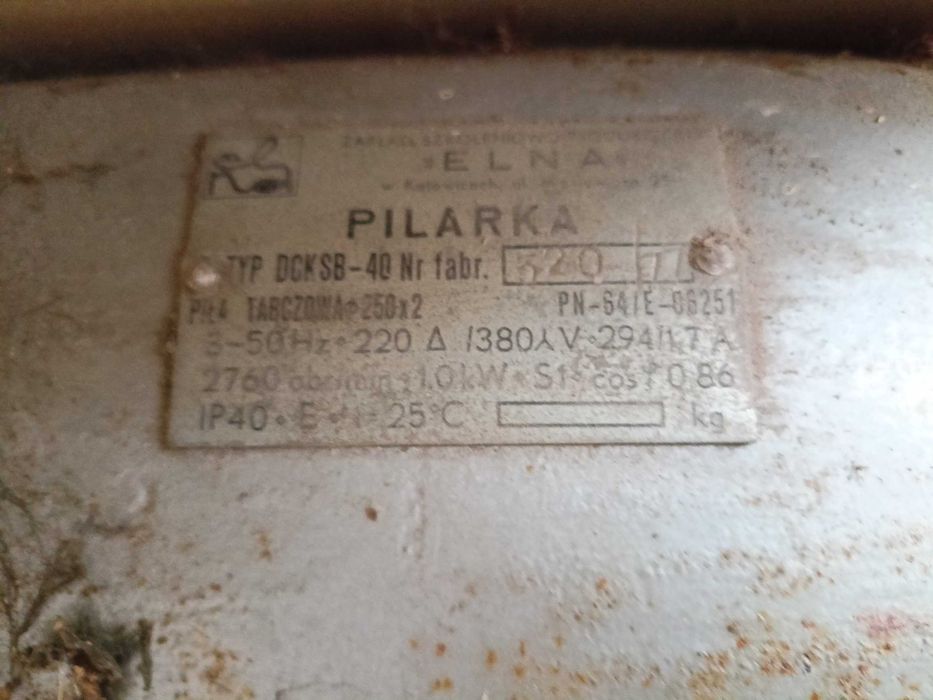 pilarka stołowa ELNA- 400 V