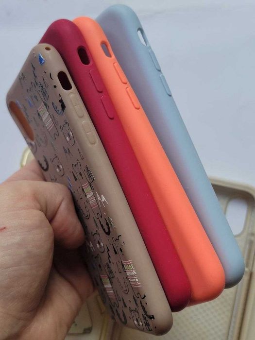 Фирменный чехол iPhone X и XS силикон бампер бренд на телефон Айфон 10 и 10С