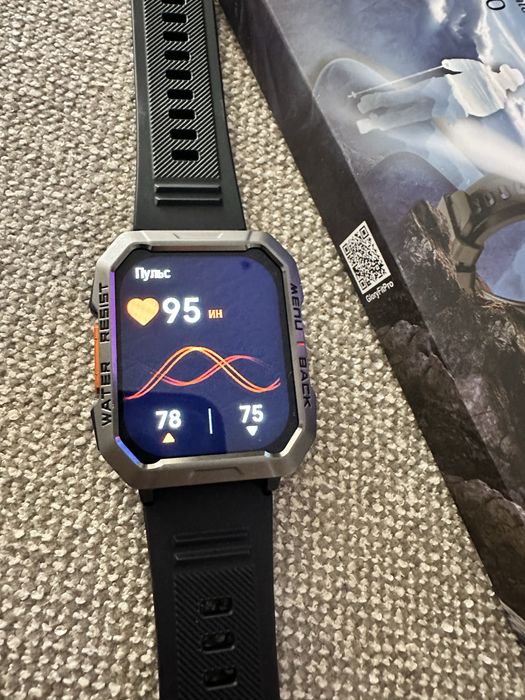 Смарт годинник з ліхтарем Blackview W60