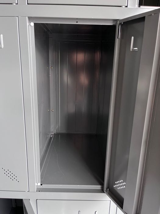 9x szafa ubraniowa pracownicza BHP metalowa zaplecze fitnes