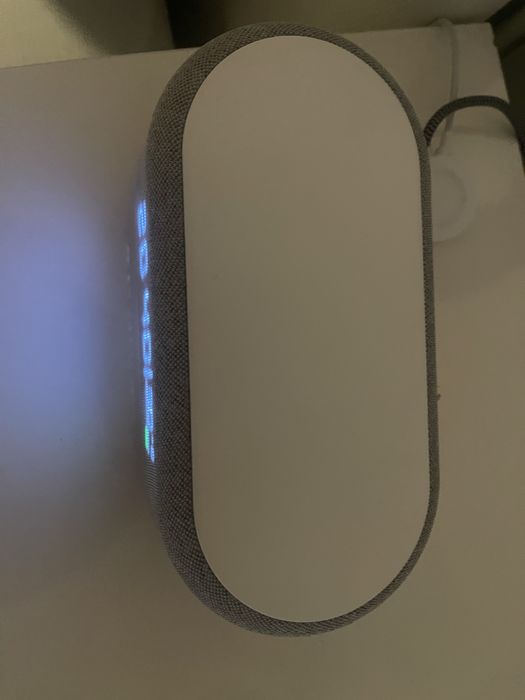 Despertador digital 4 em 1, carregador sem fio, despertador inteligente com indicador de luz e temperatura, brilho ajustável