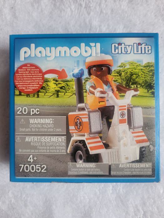 Playmobil pojazd ratowniczy ze światłem