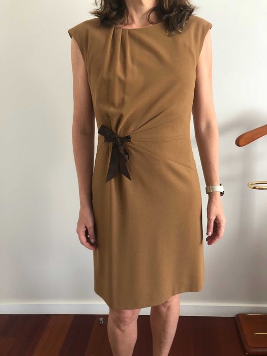 Vestido castanho claro LANIDOR 38