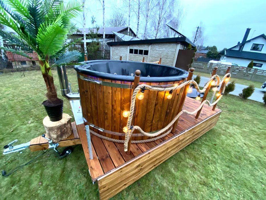 Mobilne spa balia weekend wynajem
