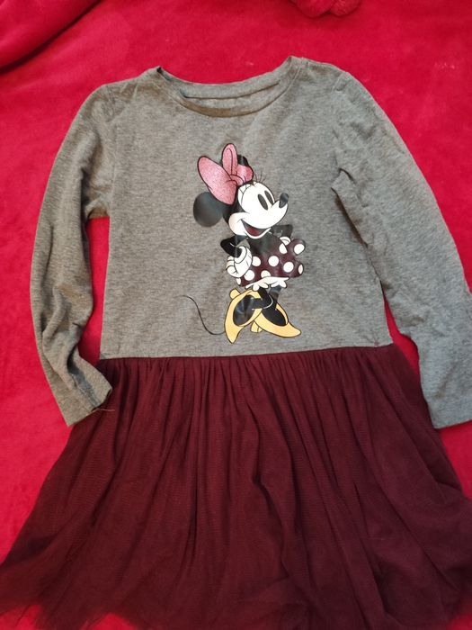 Sukienka myszka Minnie Cubus kombinezon zara
