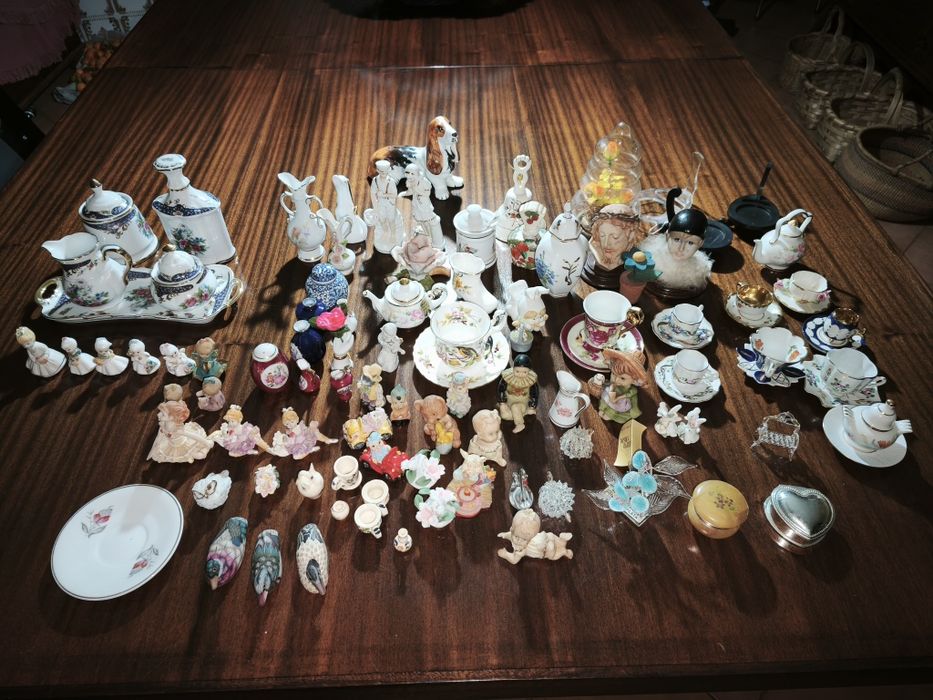 Peças de porcelana algumas (Limoges última foto)
